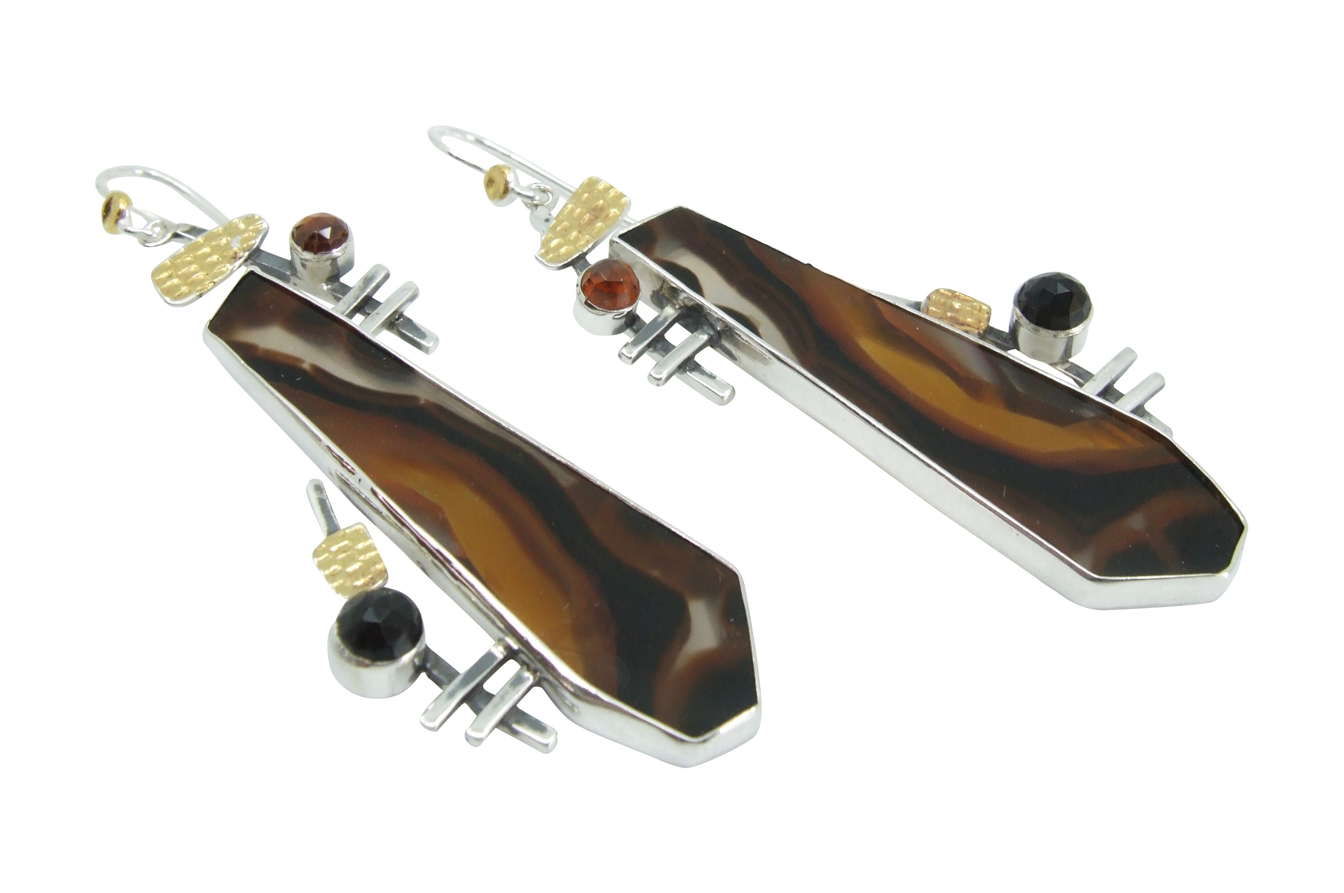 Brazilain Agate Earrings
