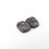 Thumbnail: Midnight Black Druzy Pair