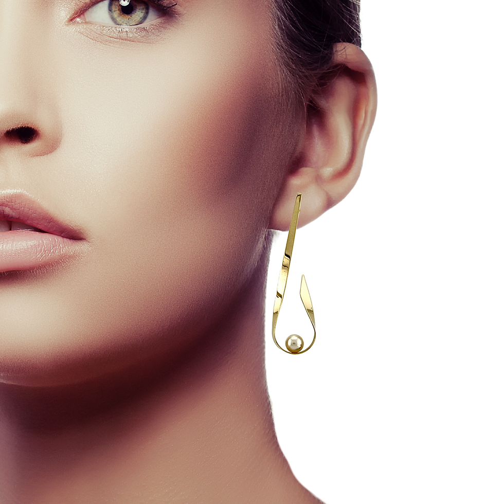 Thumbnail: Pearl Sling Earrings