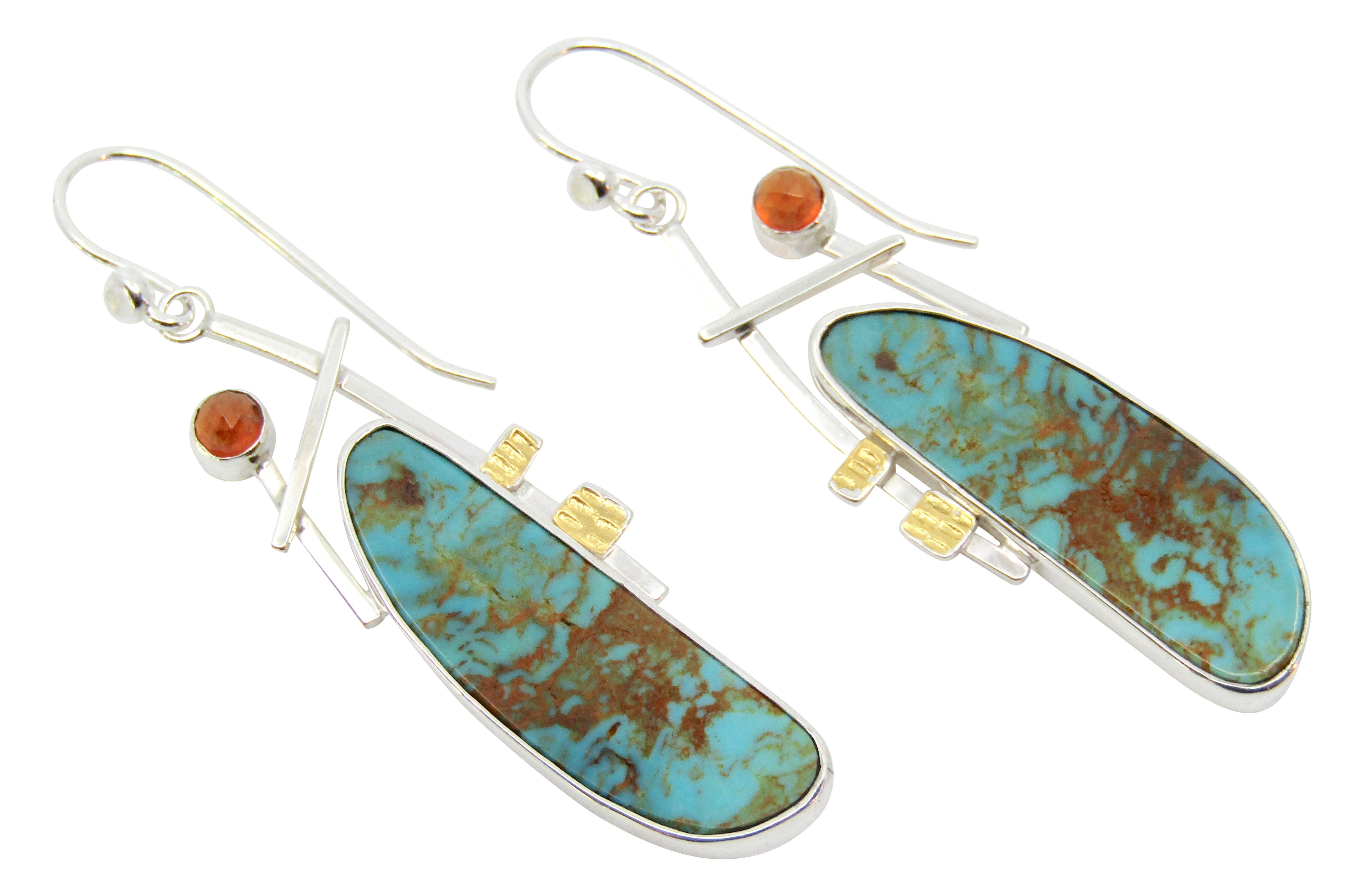 Kingman turquoise Earrings