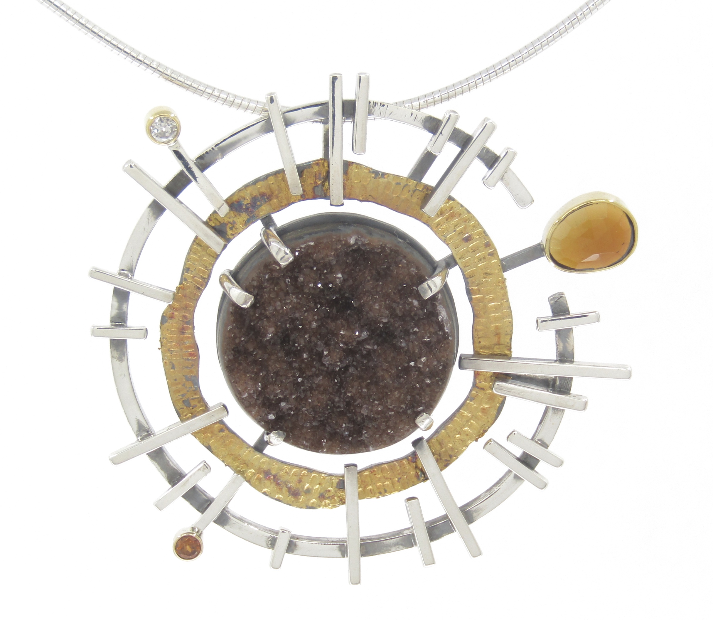 Chocolate Galaxy Pendant