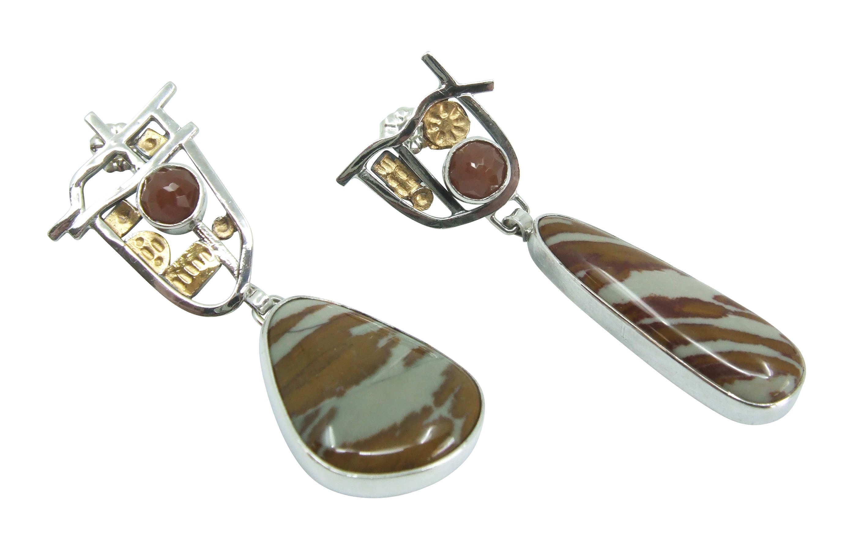 Owyhee Jasper Earrings