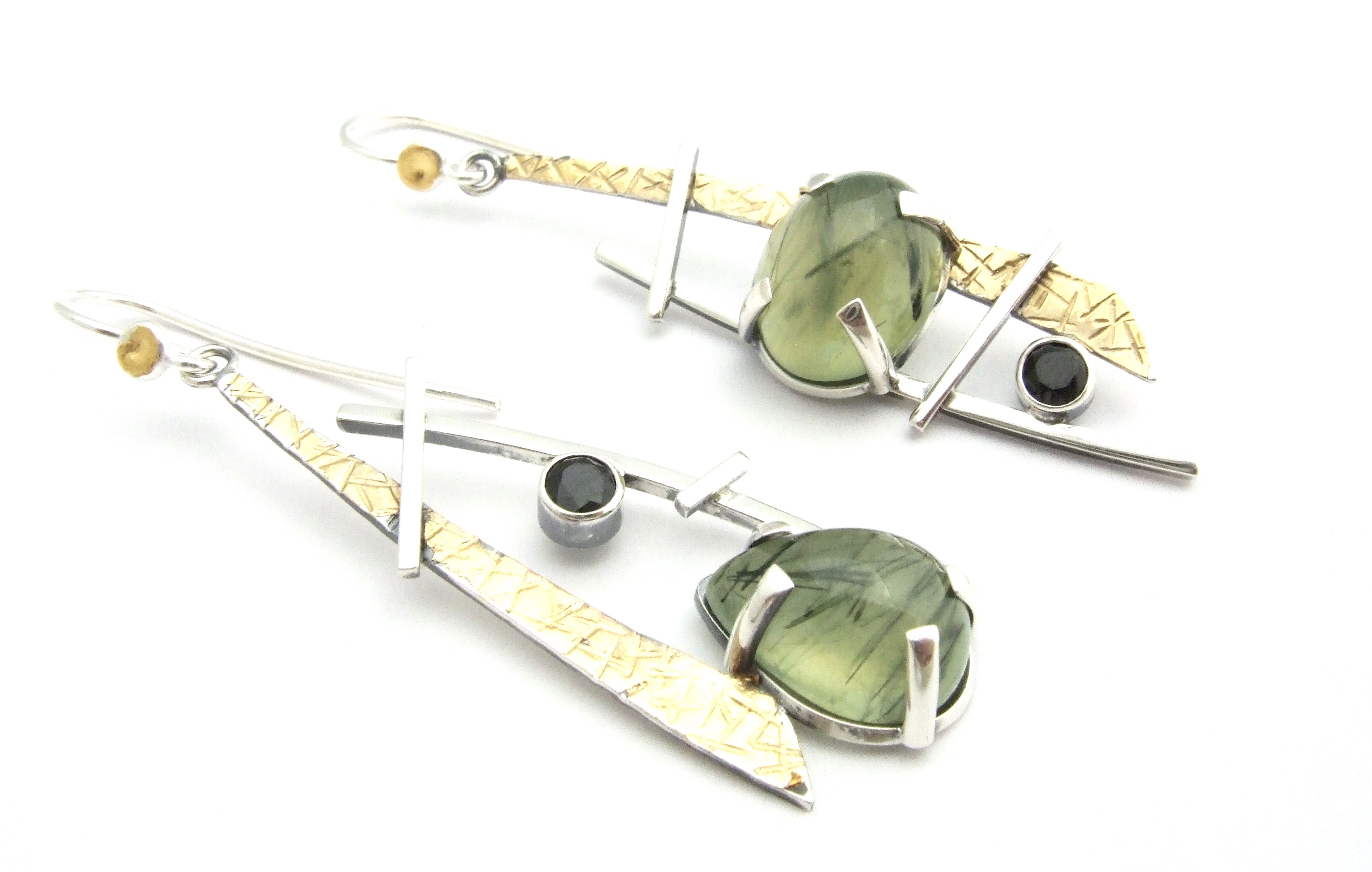 Prehnite Earrings