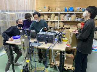 3Dプリントヘッドのテスト