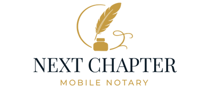 Next Chapter Mobile Notary Logo