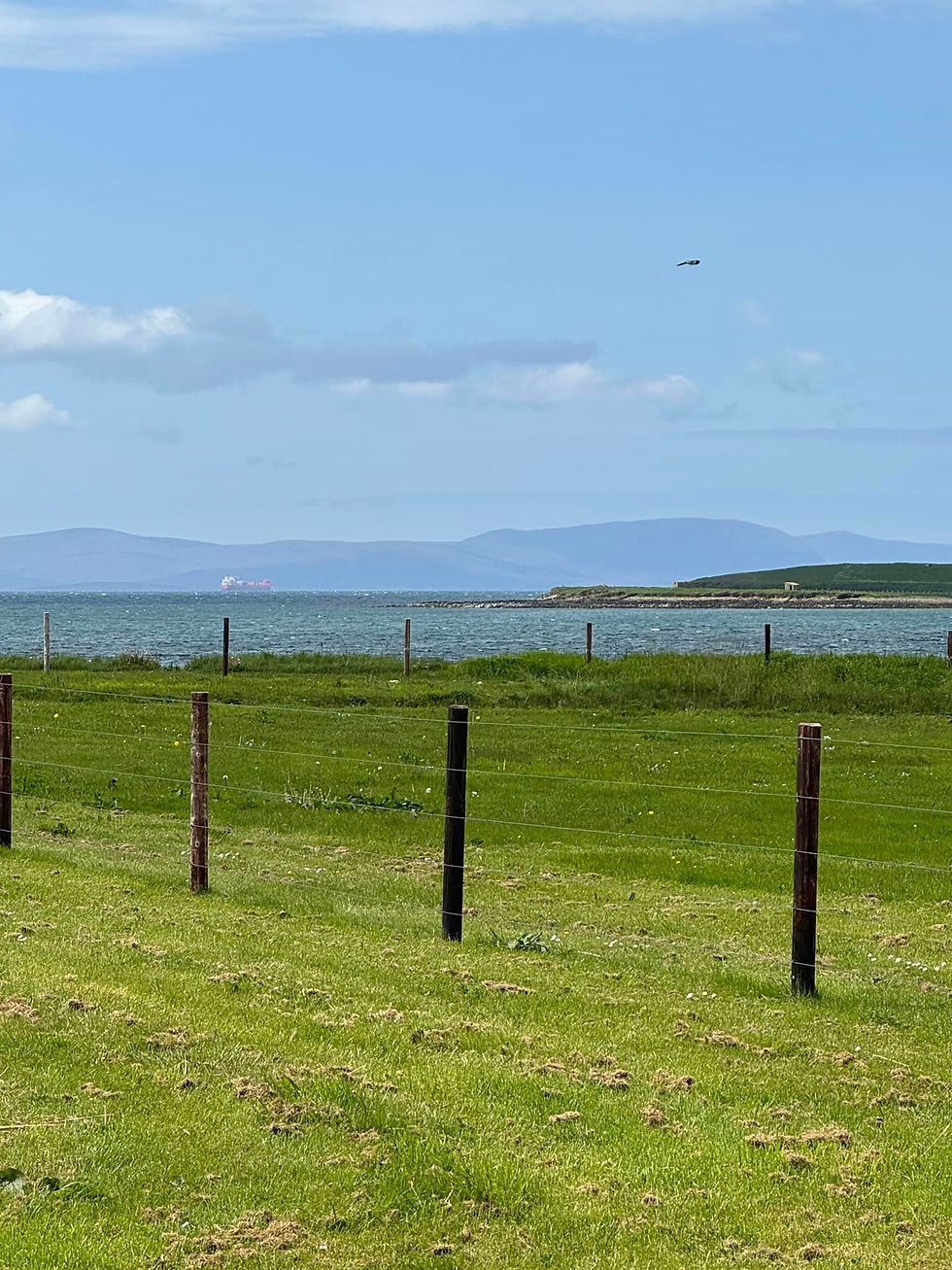 Coast off of Orkney Islands