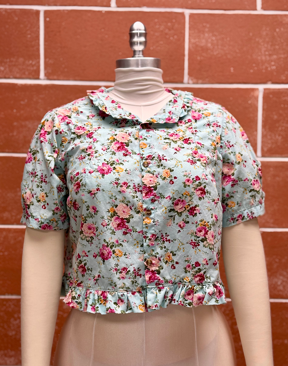 Thumbnail: Upcycled Floral Top