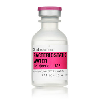 Agua Bactereostatica - Bac Water
