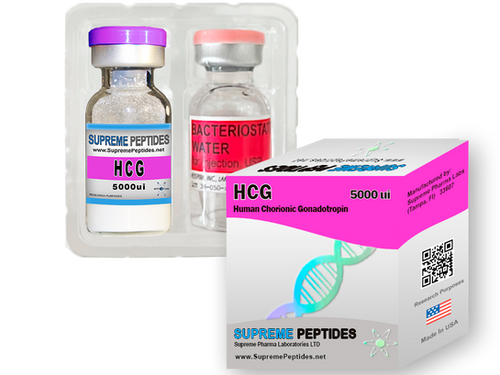 HCG 5000ui Human Chorionic Gonadotropin Supremepeptides