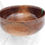 Thumbnail: Large Walnut Bowl with Malachite and Copper Inlay