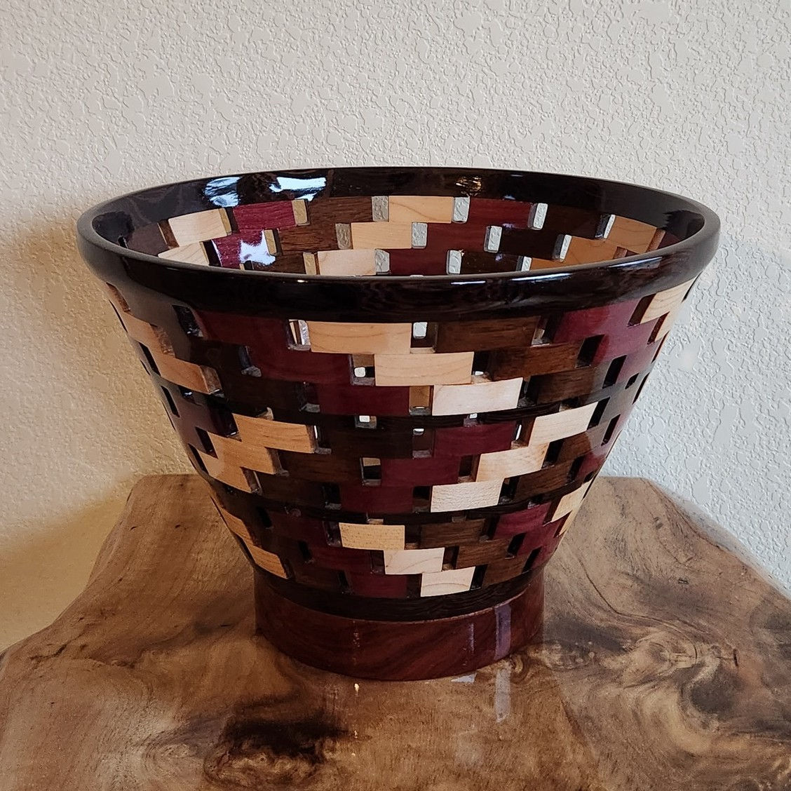 Open Segmented Fruit Bowl