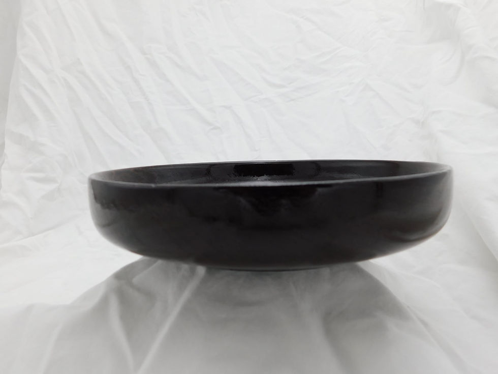 Thumbnail: Wenge Bowl with Malachite and Copper Tree