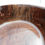 Thumbnail: Large Walnut Bowl with Malachite and Copper Inlay