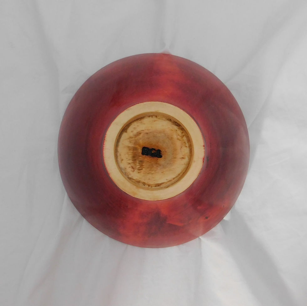 Thumbnail: Maple Bowl with Red Exterior