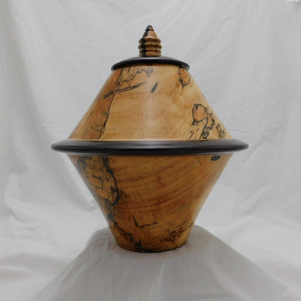 Thumbnail: Spalted Tamarind Vessel