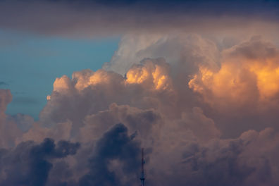 Sunset over DFW