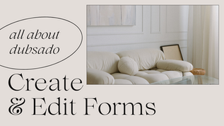 How to Create & Edit Forms on Dubsado