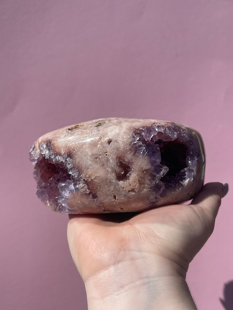 Miniaturbild: Roze amethist Freeform