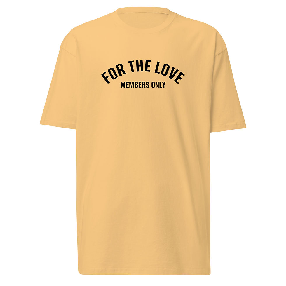 Thumbnail: For The Love "Heartless" Men’s Heavyweight Tee