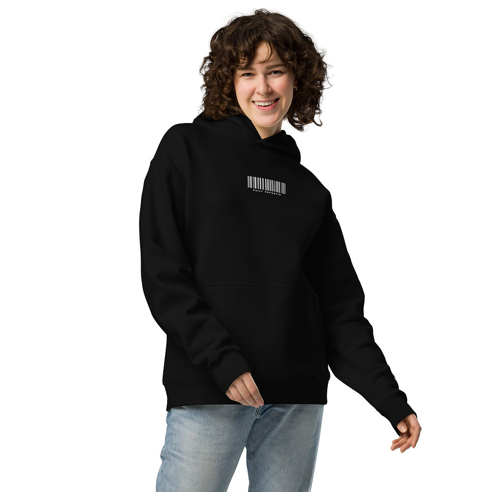 Thumbnail: Daily Deposits Flowers in Bloom Oversized Hoodie 