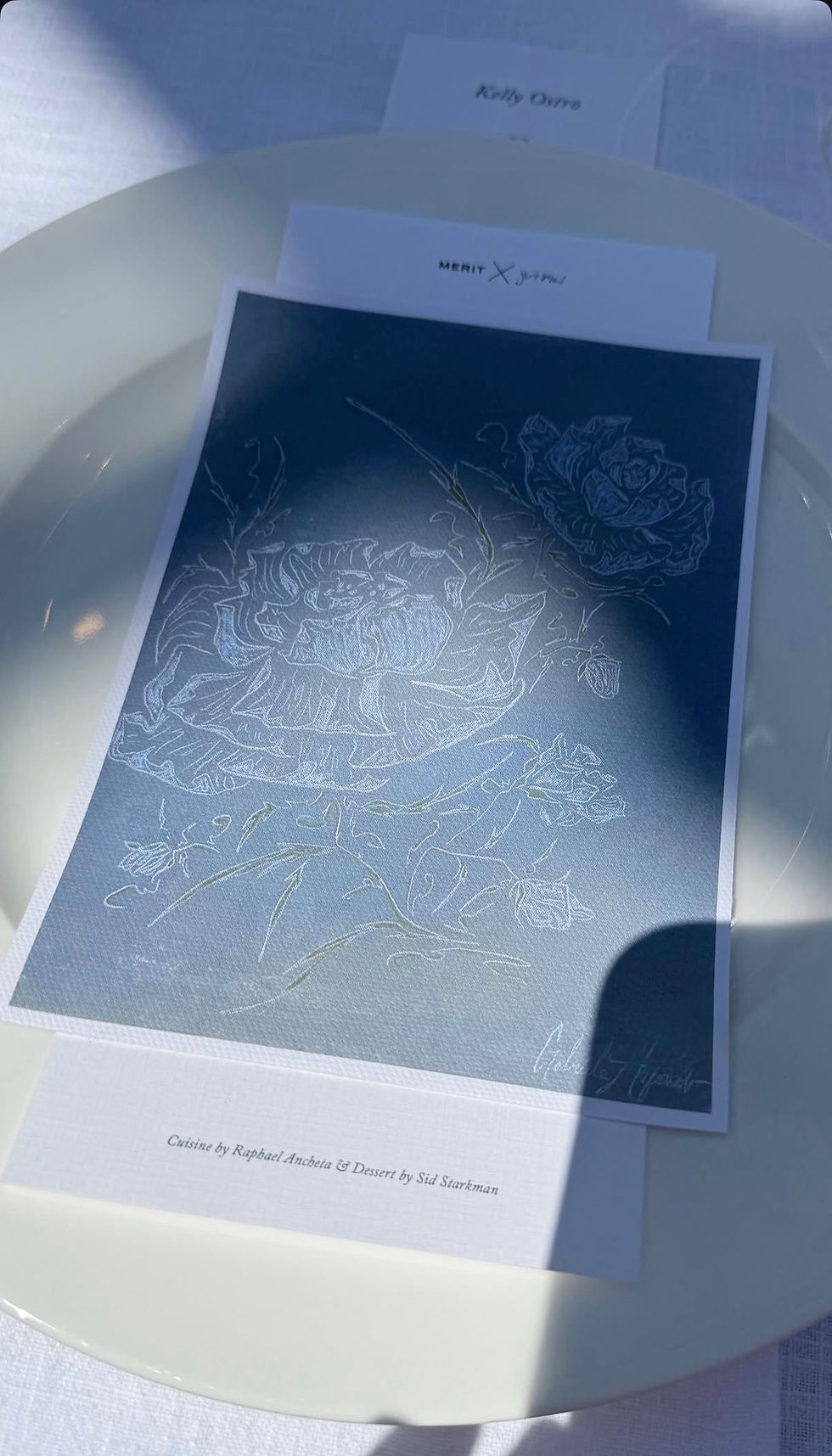 Thumbnail: Blue Peony Print