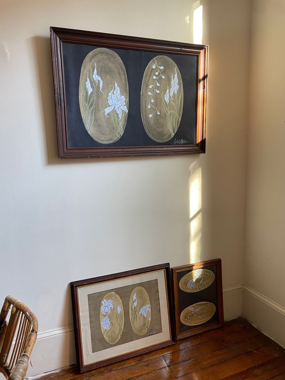 Thumbnail: Framed No. 4 Lily Print