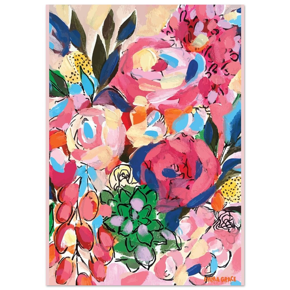 Summer Bouquet Fine Art Poster