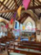 St John's Church interior on Fete Sunday