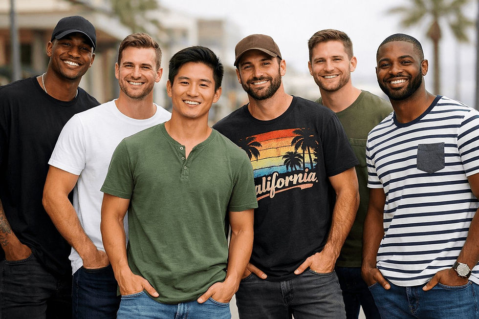 Trendy Men’s T-Shirt Styles for Summer
