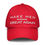 Thumbnail: Make Men Great Again Under Armour Dad Hat_front | red