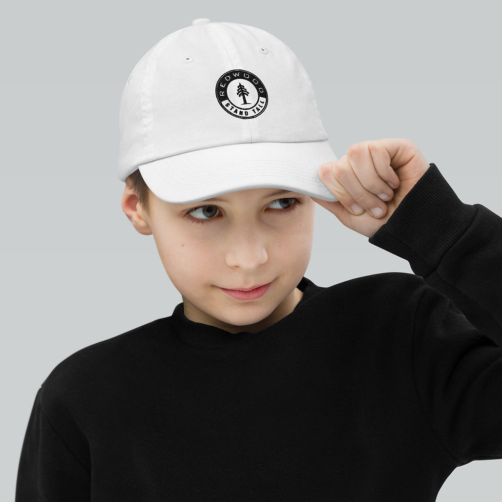 Thumbnail: #Redwood Stand Tall Youth Baseball Cap