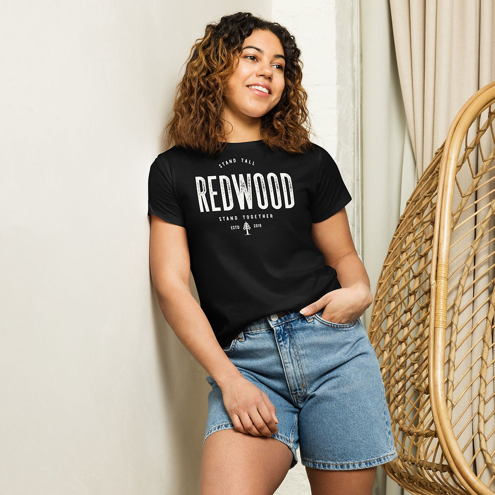 Thumbnail: #Redwood Stand Together High-waisted Women's Tee