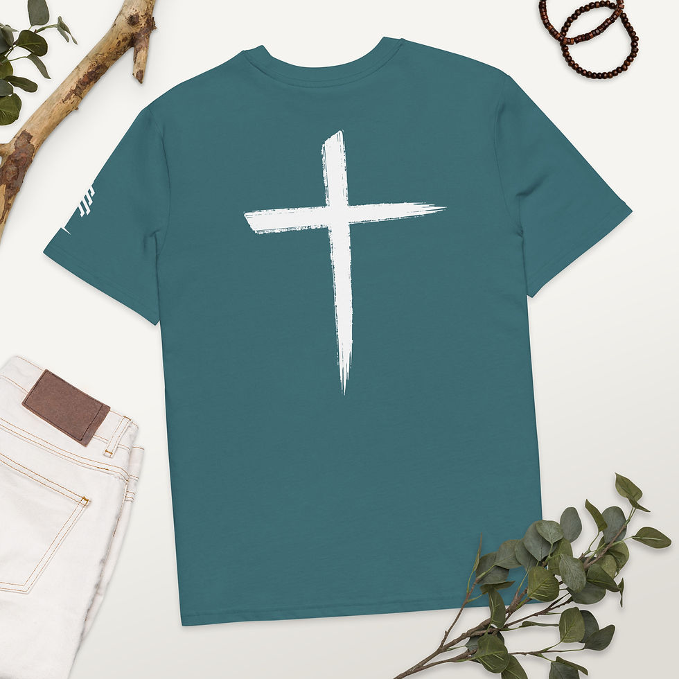 Thumbnail: All Death Can Do #FirstAmendment #Redwood Unisex Organic Cotton Tee