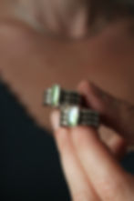 Thumbnail: Art Deco Green Tourmaline Ring