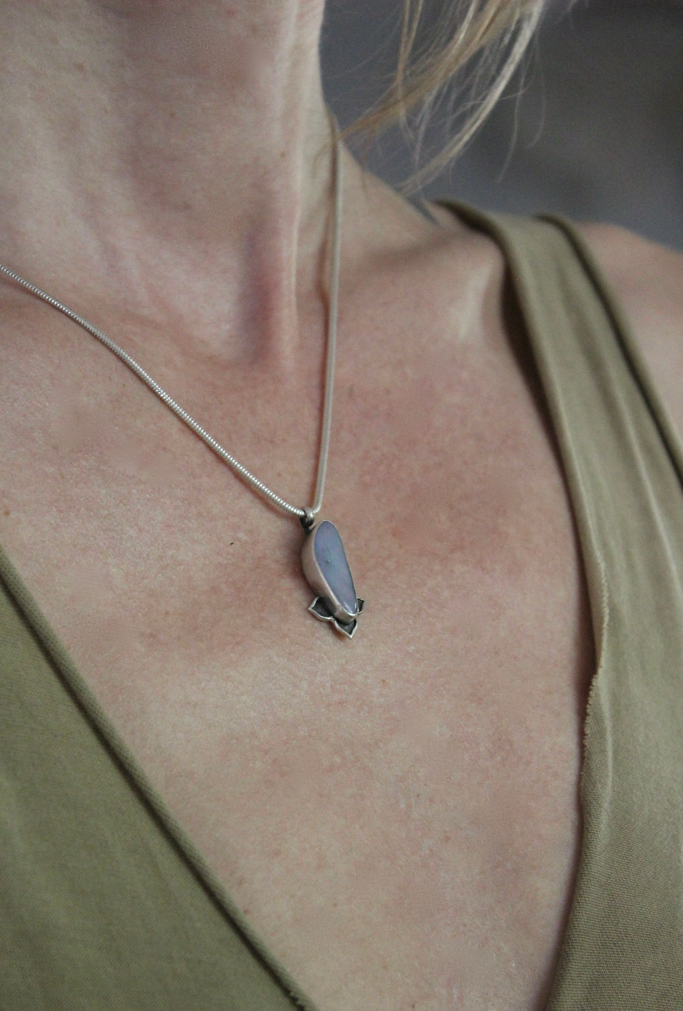 Thumbnail: Meraki Pendant in Australian Opal