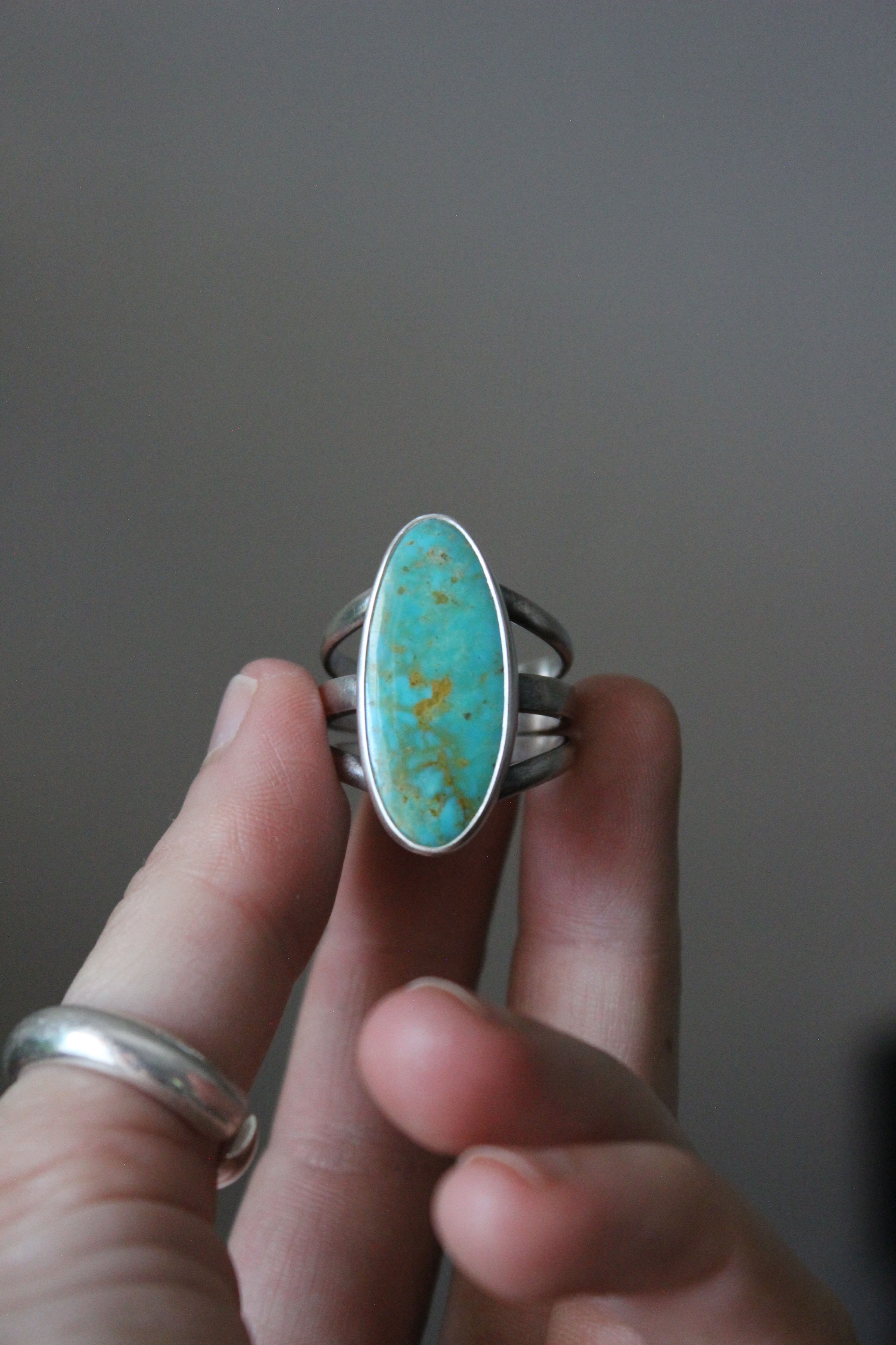 Large Royston Turquoise Statement Ring