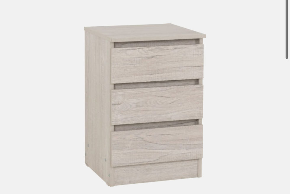 Thumbnail: Malvern 2 Door Wardrobe Bedroom Set - Urban Snow