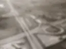 Historic aerial of the Ohio Turnpike's Stony Ridge Interchange
