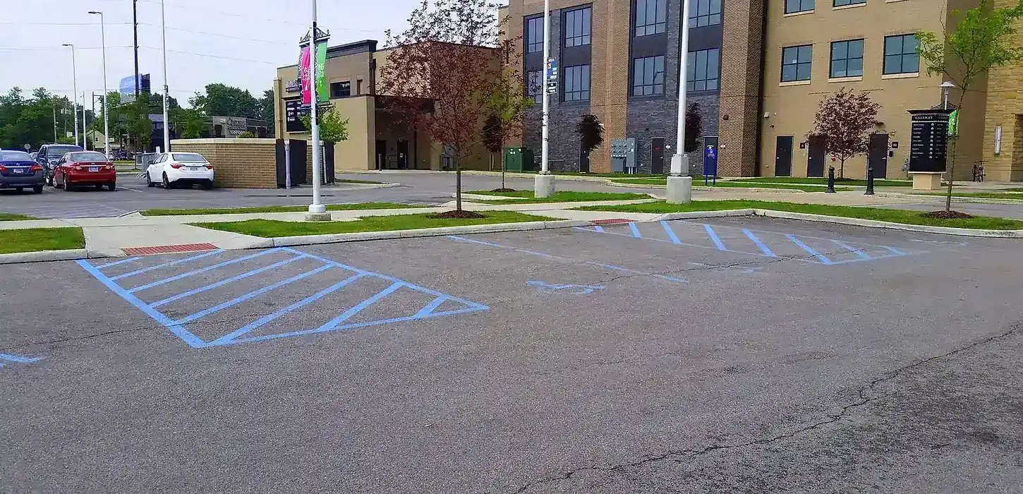 Parking lot of the Gateway.
