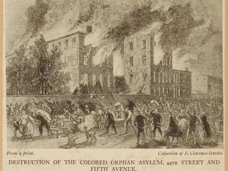 Burning of the Colored Orphan Asylum