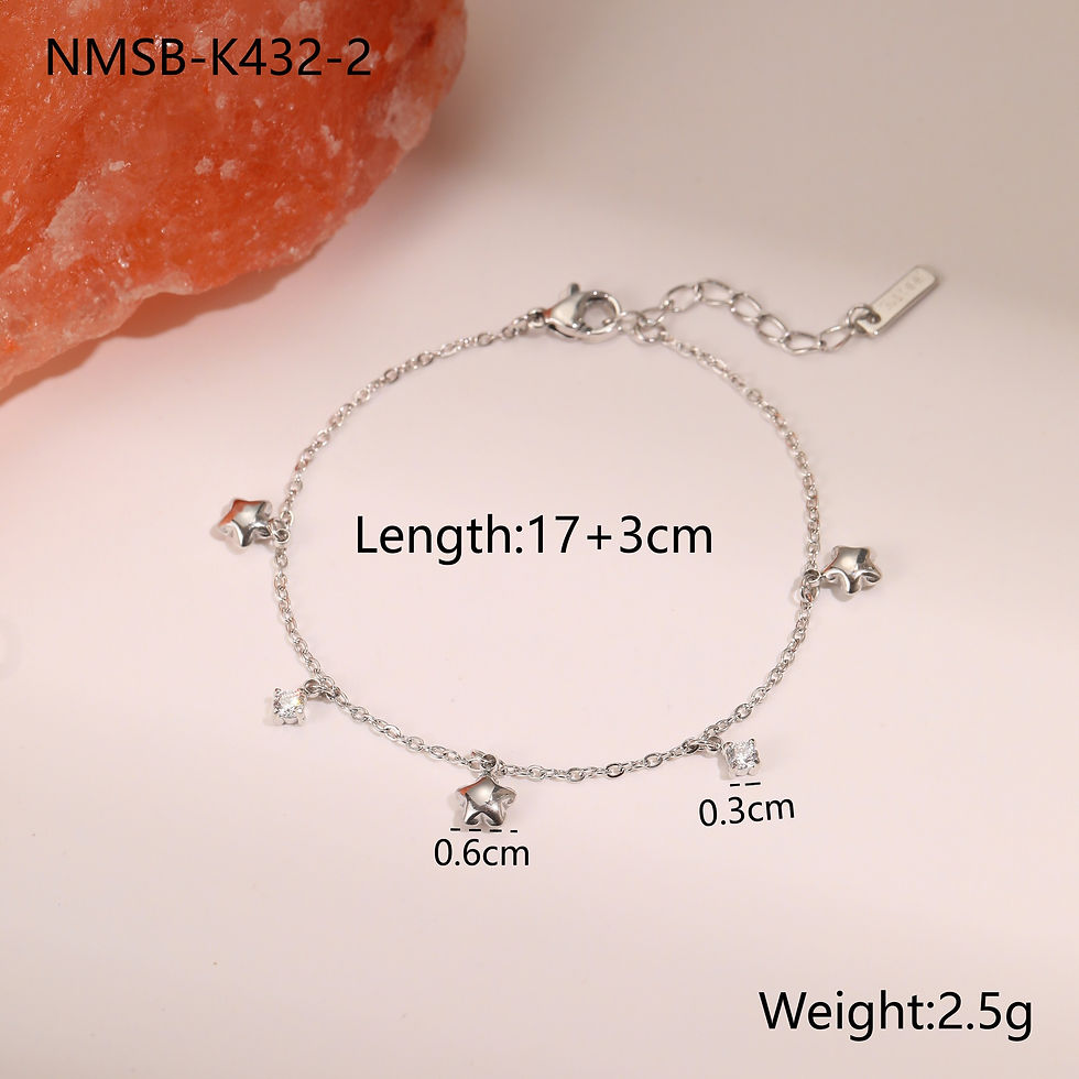 Thumbnail: Accessories Bracelet Small Fish Star Pendant Free Matching Accessories Women's G
