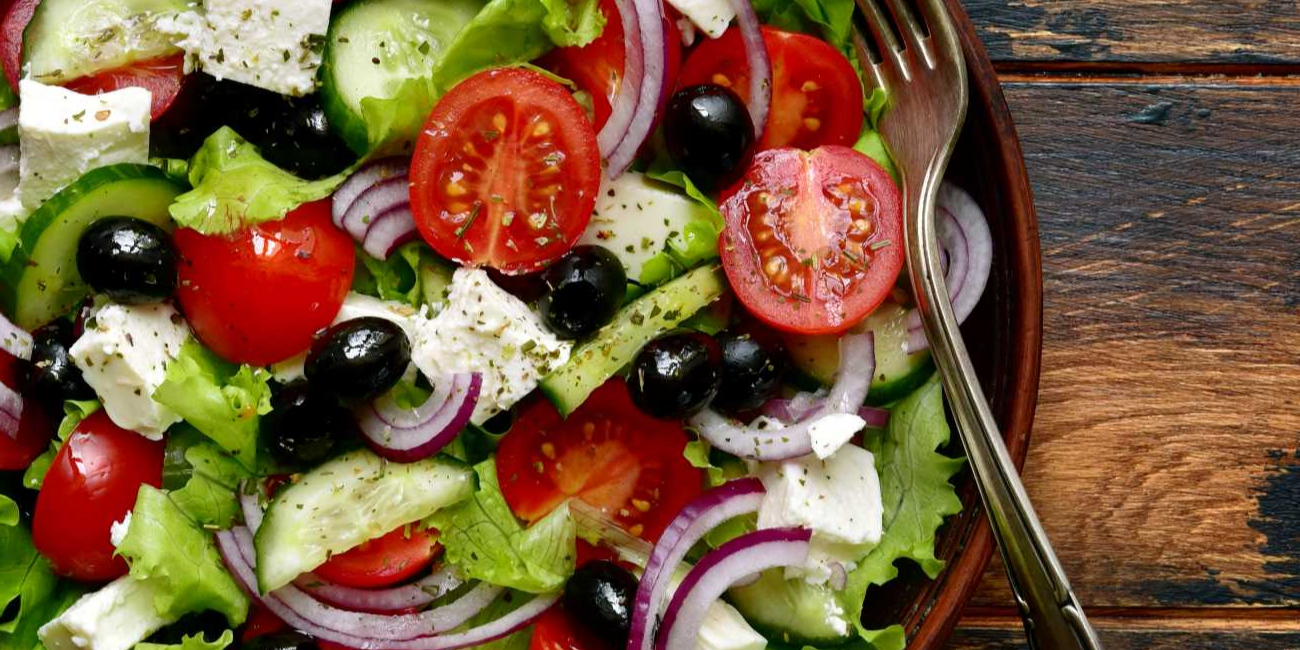 Arranged Food and Objects