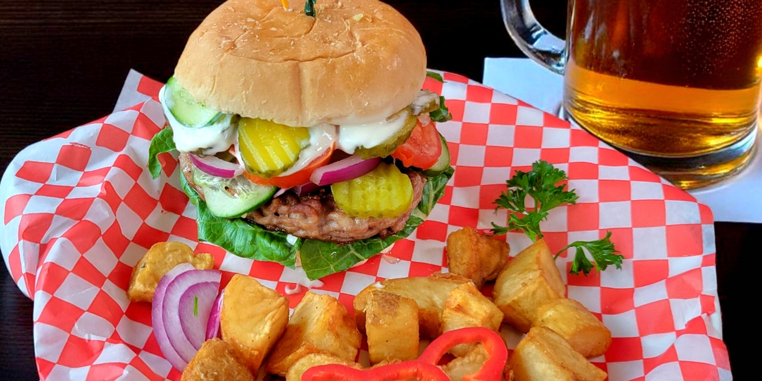 Arranged Food and Objects