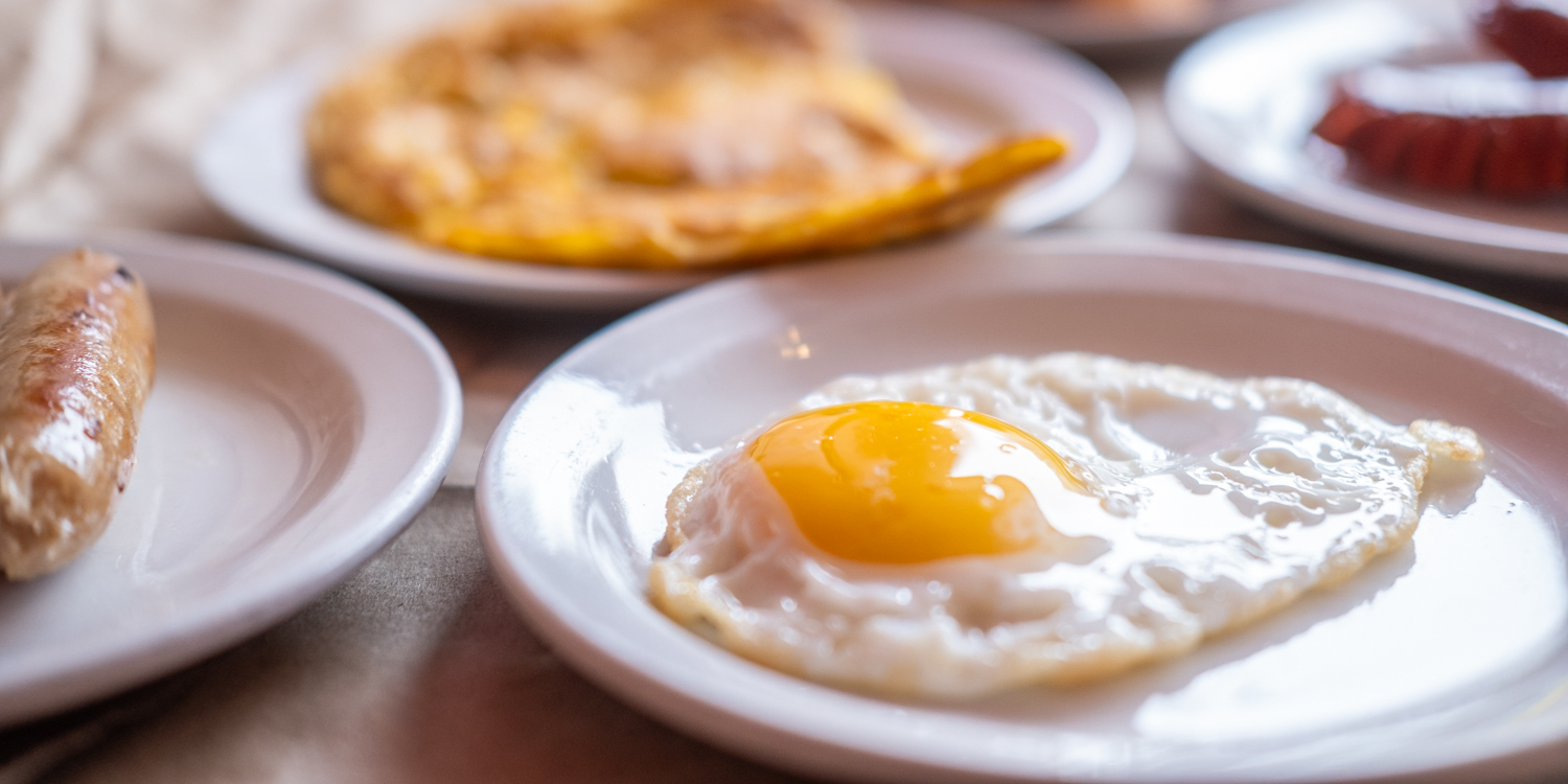 Arranged Food and Objects