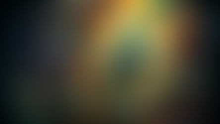 A joyful robot created with generative AI stands in a shower of flying dollar bills, set against a fiery orange background in a dynamic and colorful scene.