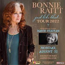 Bonnie Raitt and Mavis Staples