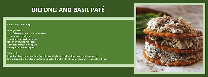 biltong and basil pate