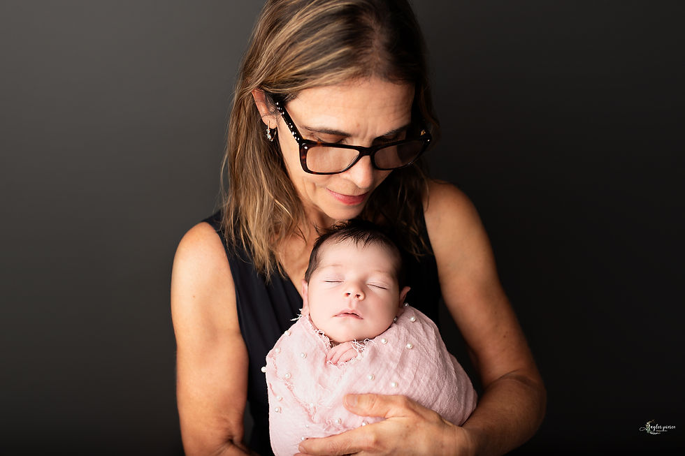 grandparent, newborn photography, newborn photoshoot