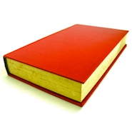 Red text book