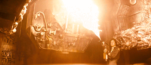 Alien flame
